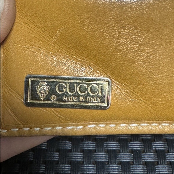 GUCCI Ophidia GG Bifold Wallet Supreme Sherry Line PVC Brown - Picture 4 of 4